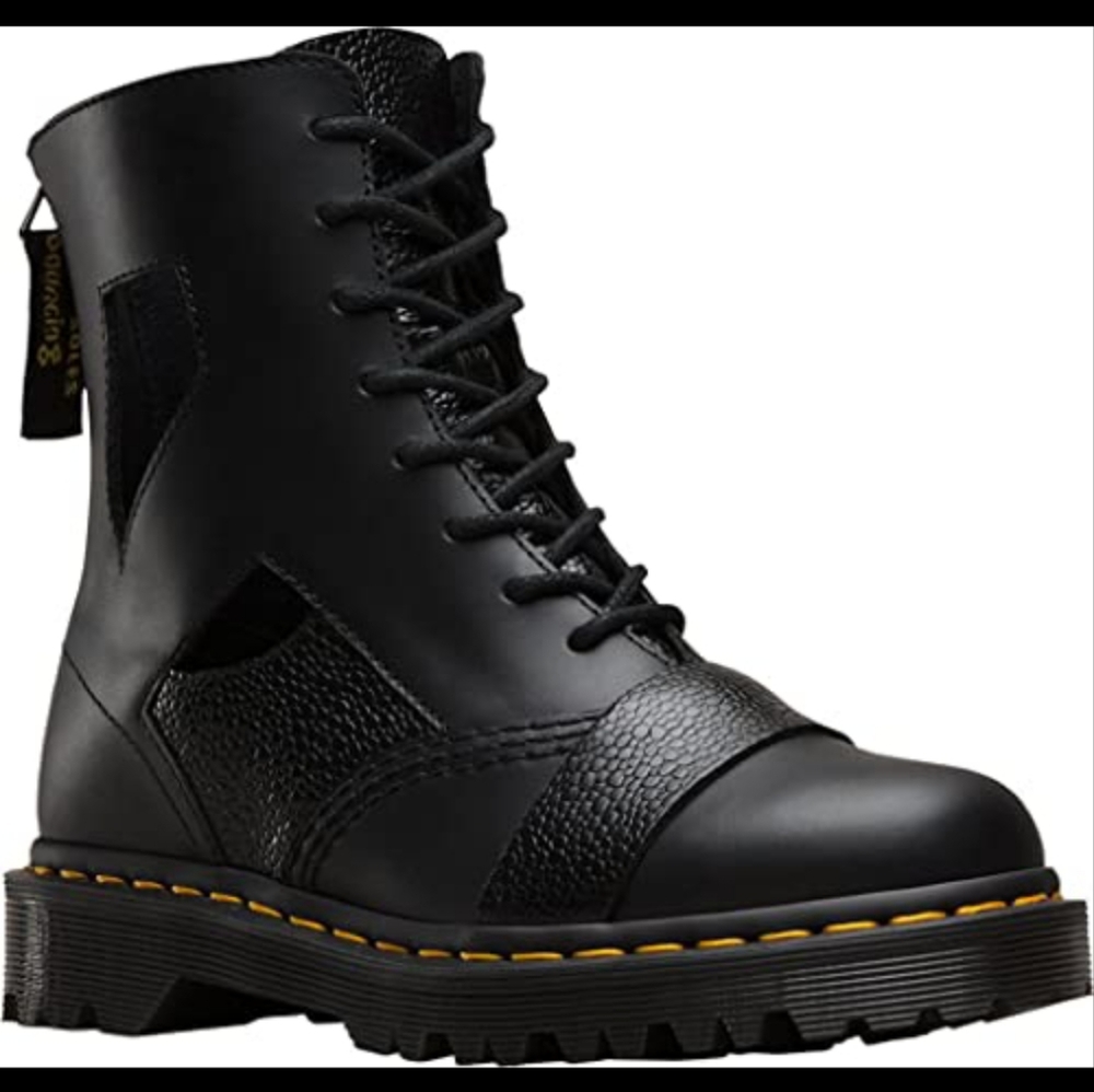Dr. Martens Katrina Cut-Out Boots, Sz 9
